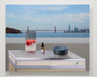 Vampire Cocktail with Smart Speaker at San Francisco Bay Seascape, 2017